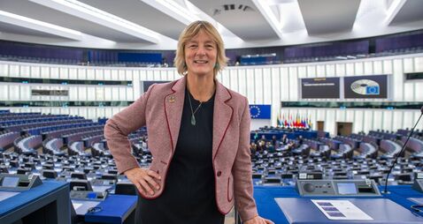 Grace O'Sullivan European Parliament Strasbourg.jpg Ireland's call: 'Something in the Atlantic Ocean, Celtic and Irish Seas calls to us from the deep'
