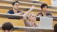 iStock-847311496(1).jpg Students having a lesson in the lecture hall