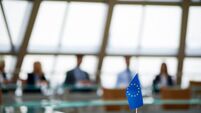 iStock-862457100.jpg European flag on board table