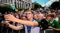 RCZ_9335 Team Ireland Paris 2024 Olympic Squad Homecoming