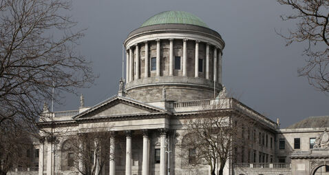 B9KM10 The Four Courts James Gandon Dublin Ireland. Image shot 03/2008. Exact date unknown.