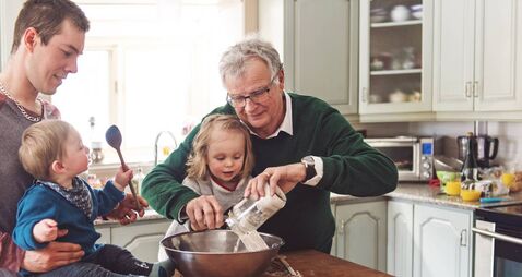 iStock-1148000277.jpg Multi-generation family spending time together for Father's day