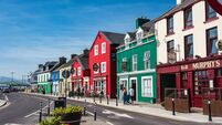 Street in downtown Dingle, Ireland