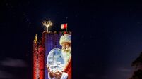 Watch: Moving postcard of Belvelly Castle at Christmas
