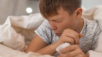 Boy Coughing
