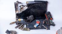 Wasteful and dangerous to dump batteries and electronics