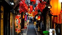 Omoide-Yokocho in Shinjuku district of Tokyo