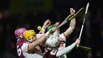 Cillian Trayers and Joshua Ryan with Séamus Harnedy and Declan Dalton 31/1/2026