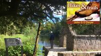 The Pigeon Hole Loop is a great location for a walk on a 'fine soft day'