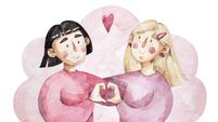 Two girls
