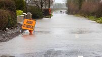 Road flooded
