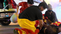 Thailand Lion Dance Arrest