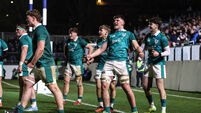 Sean Walsh celebrates after the game 20/2/2026