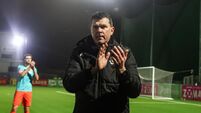 Kevin Doherty applauds the fans 20/2/2026