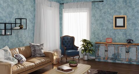 Retro living room