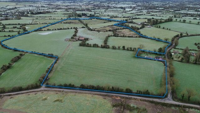 <p>The 56-acre farm is described by the selling agents as south-facing Golden Vale pasture land, with a small farmyard and outbuildings.</p>