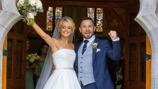 Johnny Ward: "When Brenda was walking down the aisle, I’ll never, ever forget it. It’s such a long aisle to walk down, and she just looked absolutely beautiful. And naturally, so many people, including myself, started crying." <p>Johnny Ward: "When Brenda was walking down the aisle, I’ll never, ever forget it. It’s such a long aisle to walk down, and she just looked absolutely beautiful. And naturally, so many people, including myself, started crying."</p>